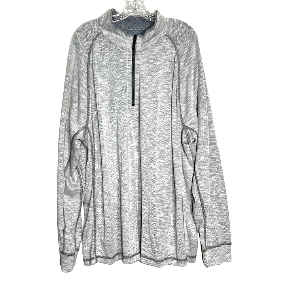Tommy Bahamas Reversible Half Zip Pullover XL